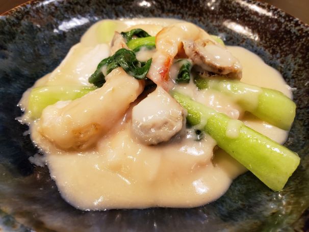 海鮮のクリーム煮の画像