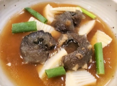 ナマコオイスター煮の画像