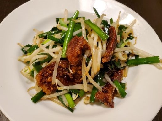 ニラレバ炒めの画像